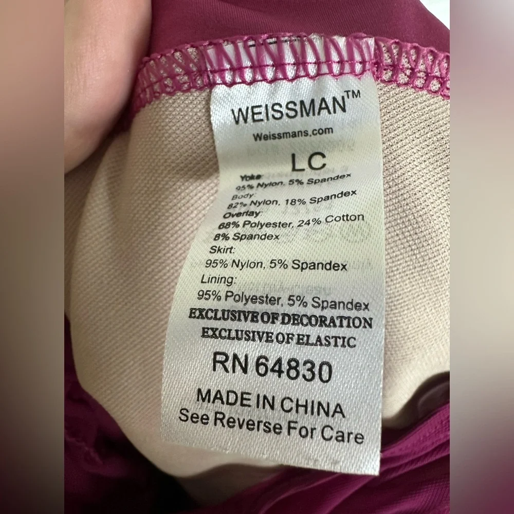 Weissman Purple Dance Costume LC
